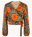 HARPER & YVE Top FLLORA-LS LEXIE LEOPARD BLOOM