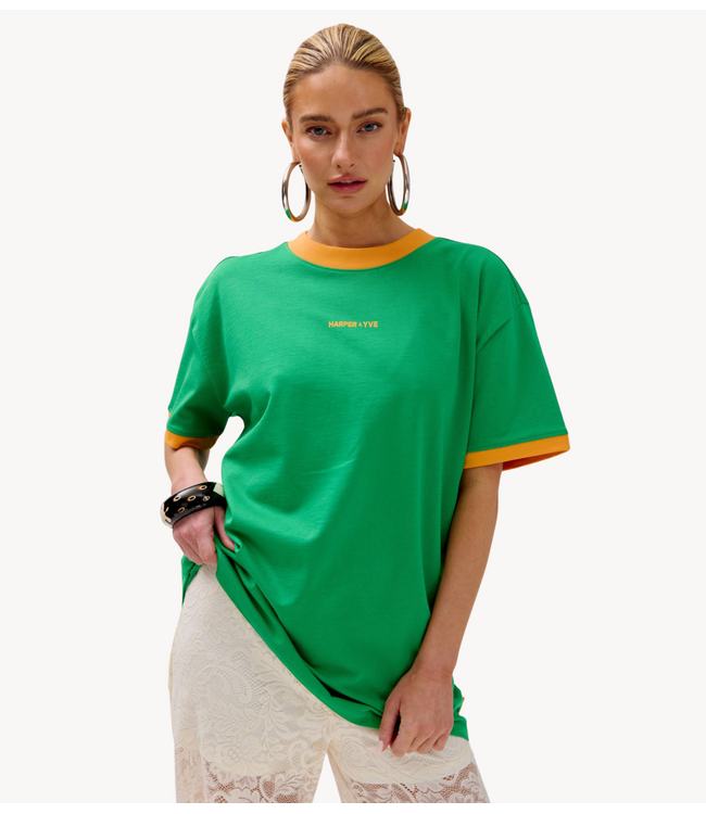 HARPER & YVE T-shirt BUMBUM-SS Vibrant Green