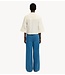 Selected Blouse SLFFINNIE RELAXED 3/4 SUN SHIRT B Egret