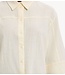 Selected Blouse SLFFINNIE RELAXED 3/4 SUN SHIRT B Egret