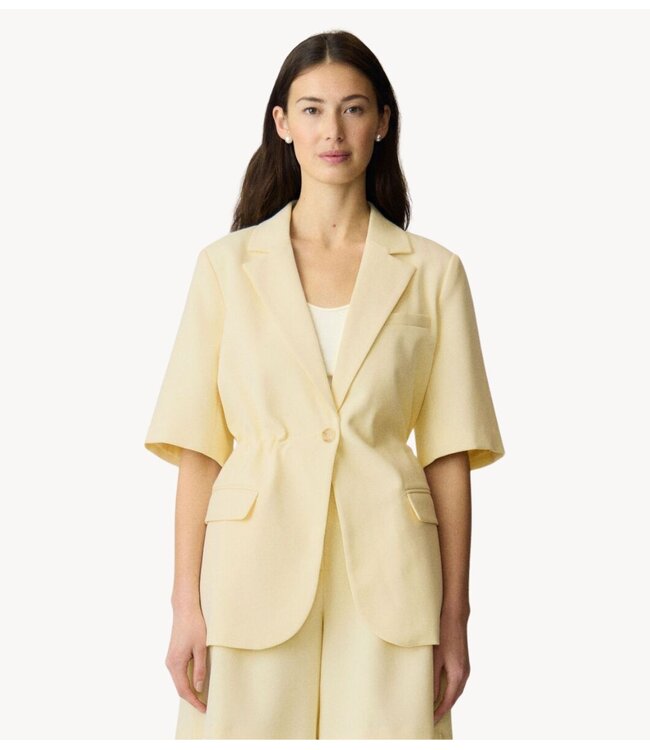 YAS Blazer YASLIKKA 2/4 TUNNEL BLAZER S. - SHOW Anise Flower