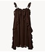 YAS Jurk YASCHIFFA STRAP DRESS S. - FEST Coffee Bean