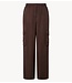 YAS Broek YASBAMBOO HMW PANT WO. ELASTIC S. Coffee Bean
