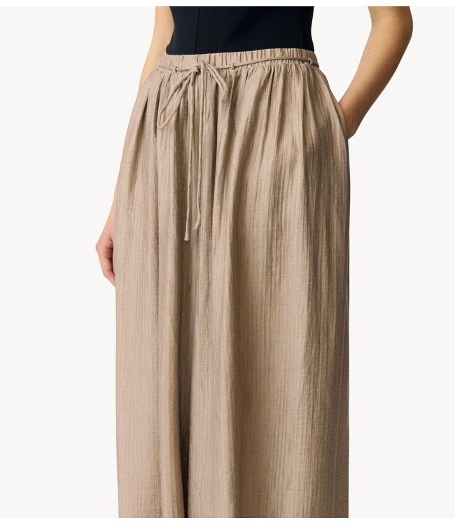 YAS Broek YASHALLY MW BALLOON PANT - FEST Timber Wolf