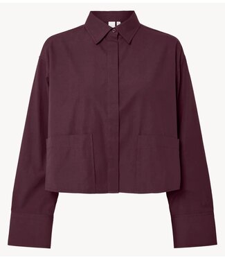 YAS Blouse YASLEE LS SHORT SHIRT S. NOOS Fig