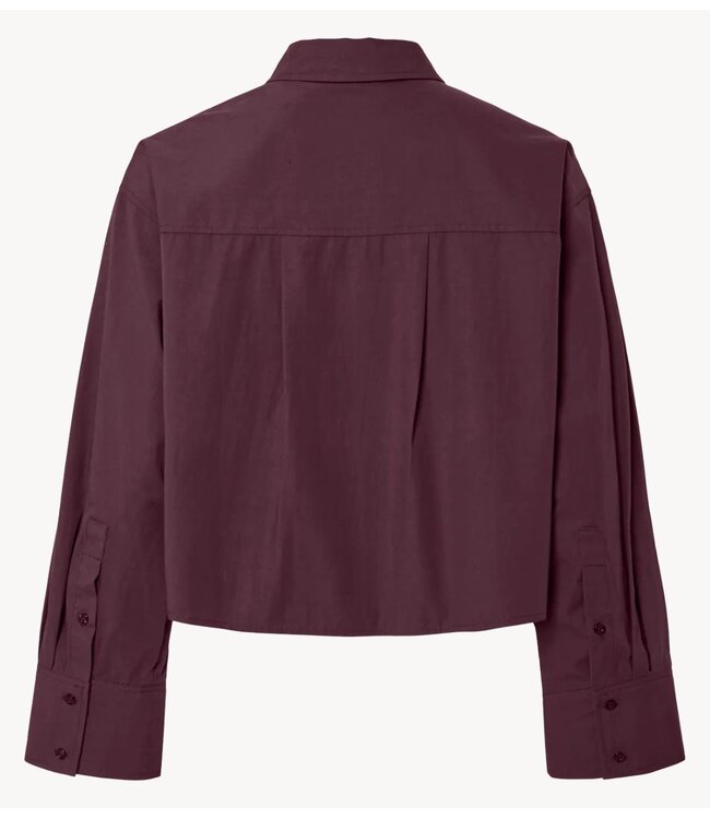 YAS Blouse YASLEE LS SHORT SHIRT S. NOOS Fig
