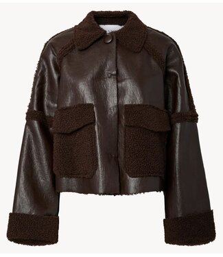 YAS Jas YASFILIA LS JACKET Coffee Bean