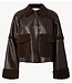 YAS Jas YASFILIA LS JACKET Coffee Bean