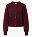 YAS Vest YASJOHI LS WOOL BLEND CARDIGAN S. NOOS Port Royale
