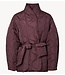 YAS Jas YASHIMIRIA LS QUILTED LOOSE JACKET Huckleberry