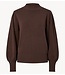YAS Trui YASFONNY LS KNIT PULLOVER S. NOOS Chocolate Brown