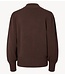 YAS Trui YASFONNY LS KNIT PULLOVER S. NOOS Chocolate Brown