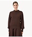 YAS Trui YASFONNY LS KNIT PULLOVER S. NOOS Chocolate Brown