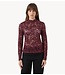 YAS Top YASLACEY LS LACE TOP S. NOOS Port Royale