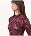 YAS Top YASLACEY LS LACE TOP S. NOOS Port Royale