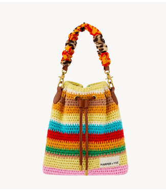 HARPER & YVE Tas PIM-BAG  MULTI STRIPE