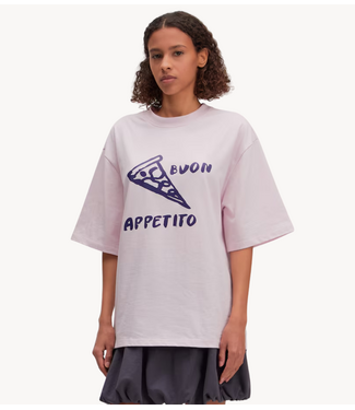 EDITED Top Xia T-Shirt Lilac + Print