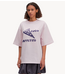 EDITED Top Xia T-Shirt Lilac + Print