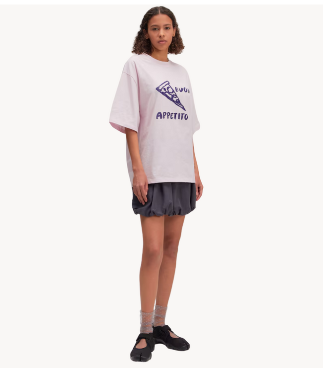 EDITED Top Xia T-Shirt Lilac + Print