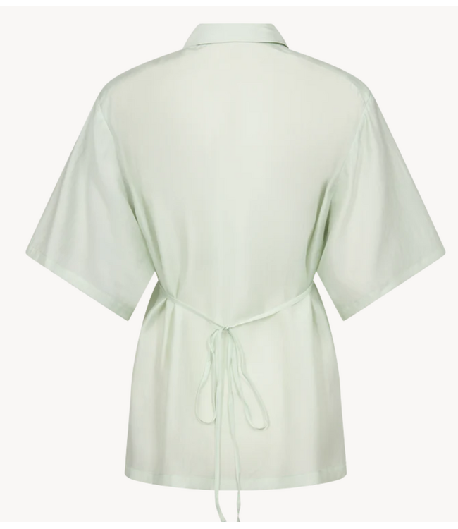 Copenhagen Muse Blouse CMMOLLY-SHIRT GREEN TINT