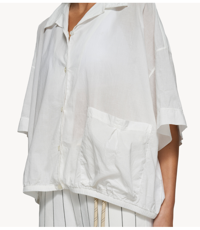10DAYS Jack oversized blouse jacket ecru