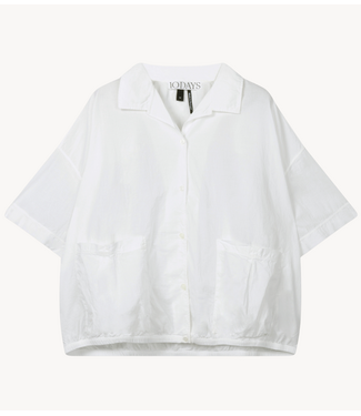 10DAYS Jack oversized blouse jacket ecru