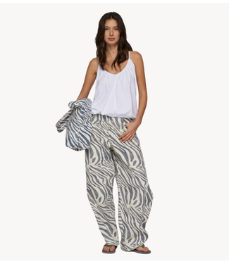 10DAYS Broek western pants zebra light vanilla