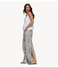 10DAYS Broek western pants zebra light vanilla