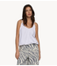 10DAYS Top top gathered neck white