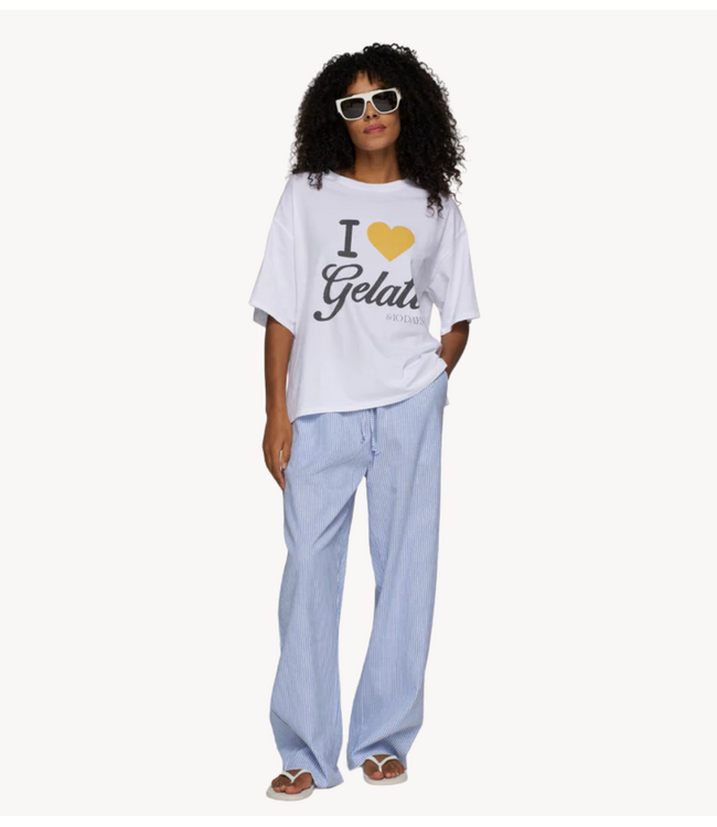 10DAYS T-shirt gelati tee white