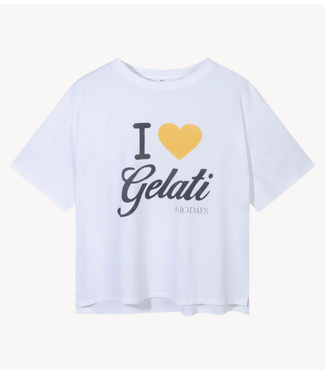 10DAYS T-shirt gelati tee white