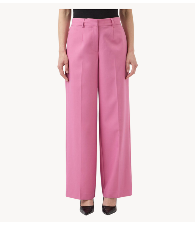 YAS Broek YASMIDNIGHT WIDE MW PANT - SHOW Ambrosia 34