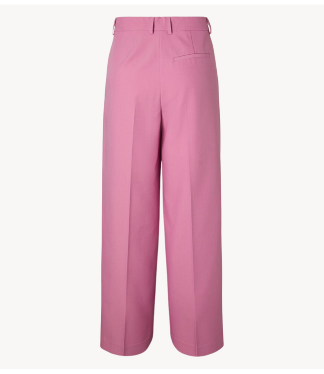 YAS Broek YASMIDNIGHT WIDE MW PANT - SHOW Ambrosia 34