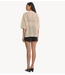 EDITED Top Kristine T-shirt (mesh knit) Cream