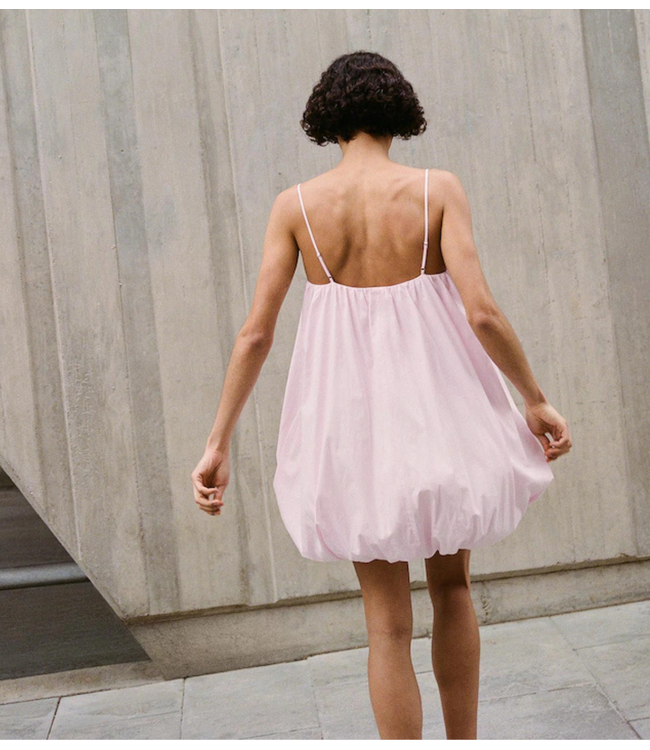EDITED Jurk Fray Dress pink