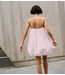 EDITED Jurk Fray Dress pink