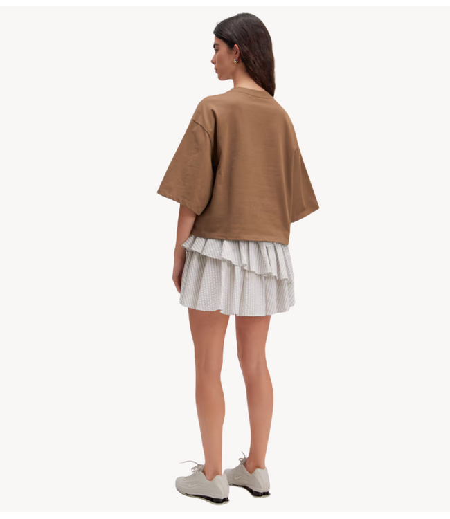 EDITED T-shirt Enzo T-Shirt Brown