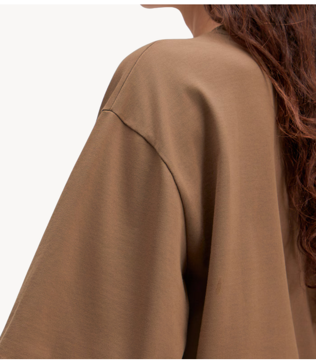 EDITED T-shirt Enzo T-Shirt Brown