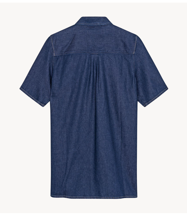 Samsøe Samsøe Jurk SATILLY DRESS 16014 SOFT DENIM