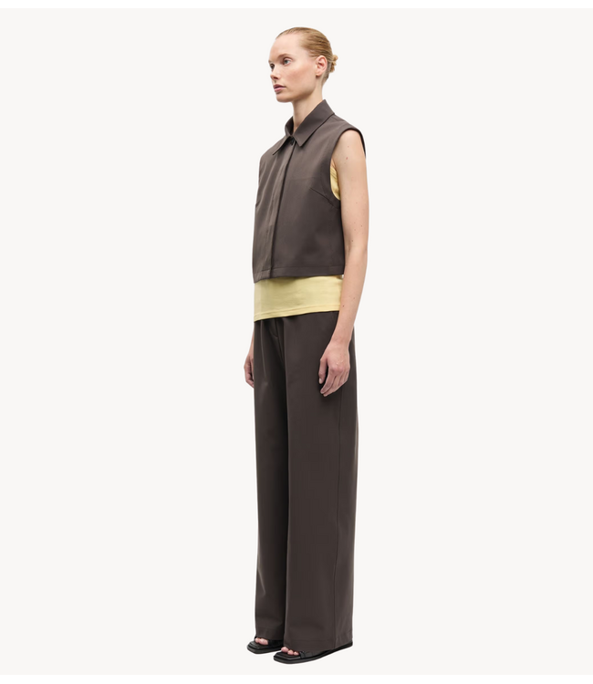 Samsøe Samsøe Gilet SAHEAVEN VEST 15496 MULCH