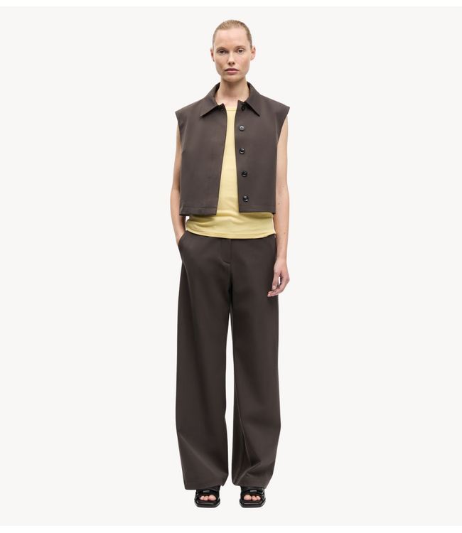 Samsøe Samsøe Gilet SAHEAVEN VEST 15496 MULCH