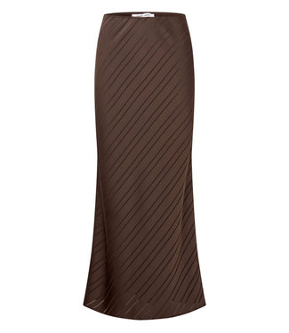 Samsøe Samsøe Rok SAAGNETA LONG SKIRT 16063 MULCH