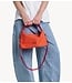 Alix The Label Tas ladies woven clean small bag SOFT ORANGE