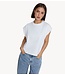 Alix The Label T-shirt ladies ladies knitted sleeveless t-shirt SOFT WHITE