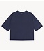 Alix The Label T-shirt ladies knitted big alix alix t-shirt NAVY