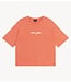 Alix The Label T-shirt ladies knitted the label t-shirt SOFT ORANGE