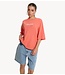 Alix The Label T-shirt ladies knitted the label t-shirt SOFT ORANGE