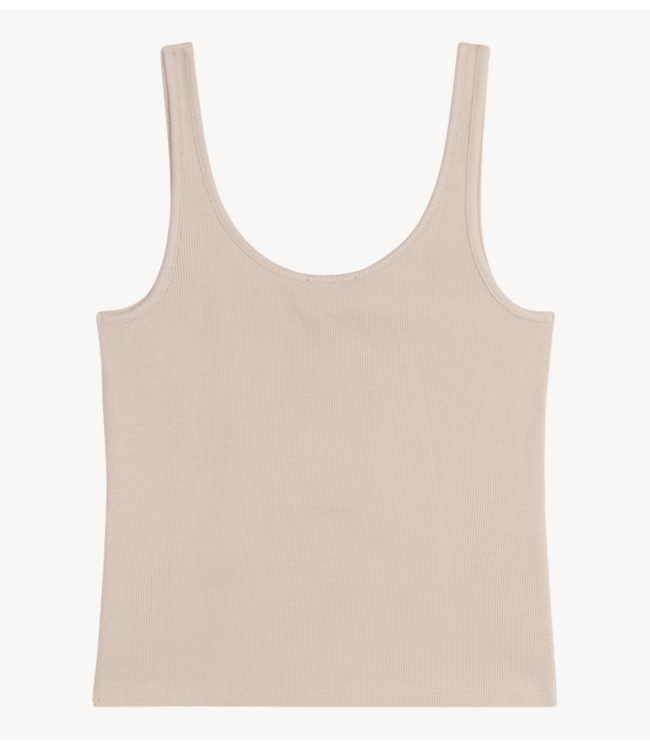 Alix The Label Top ladies knitted tank top SAND