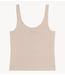 Alix The Label Top ladies knitted tank top SAND