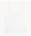 Alix The Label Top ladies knitted tank top SOFT WHITE